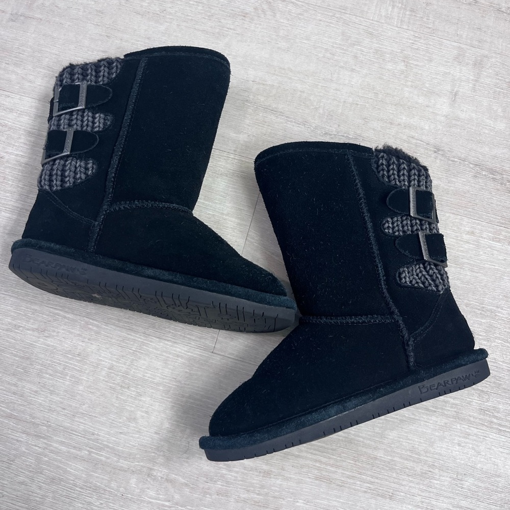 - Bearpaw Girls Snow Fur Boots